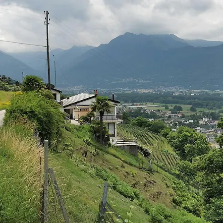 4-zi-wg Casa Sogno - Valle Mit Kamin. Alleinlage Im Rebberg! Appartamento *